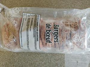 Fire River Farms Burgers - Uncooked