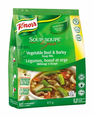 Knorr Vegetable Beef & Barley Soup Soup